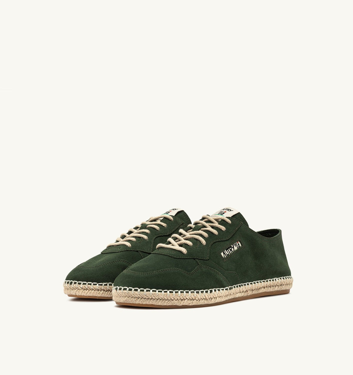 AUTRY SANDY ESPADRILLES IN MOSS SUEDE