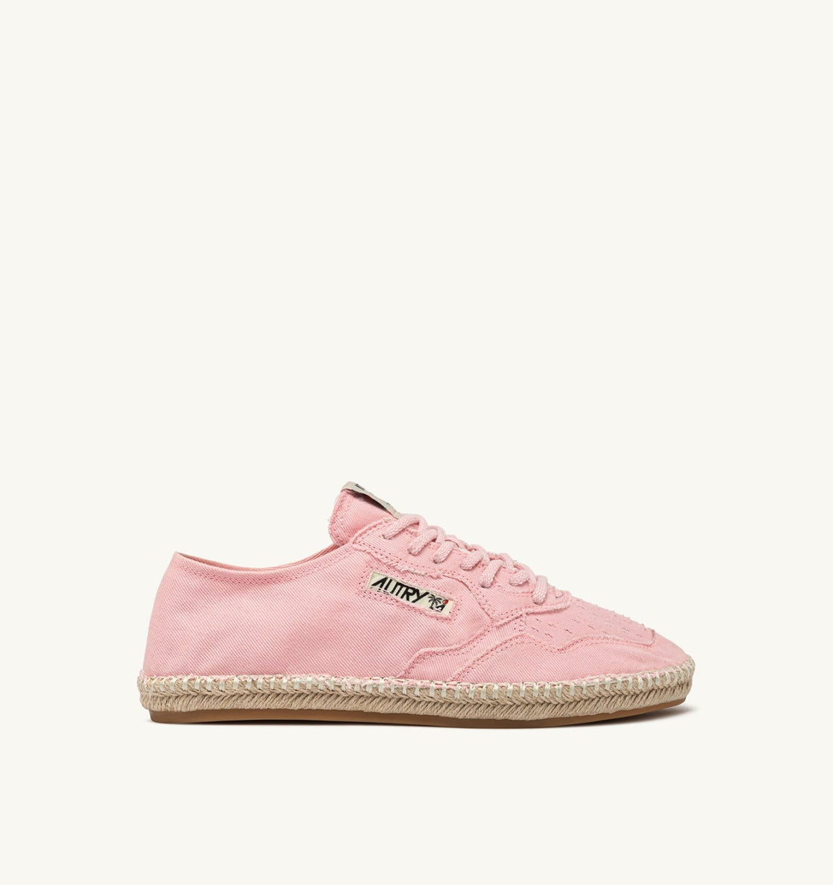 AUTRY SANDY ESPADRILLES IN PINK CANVAS