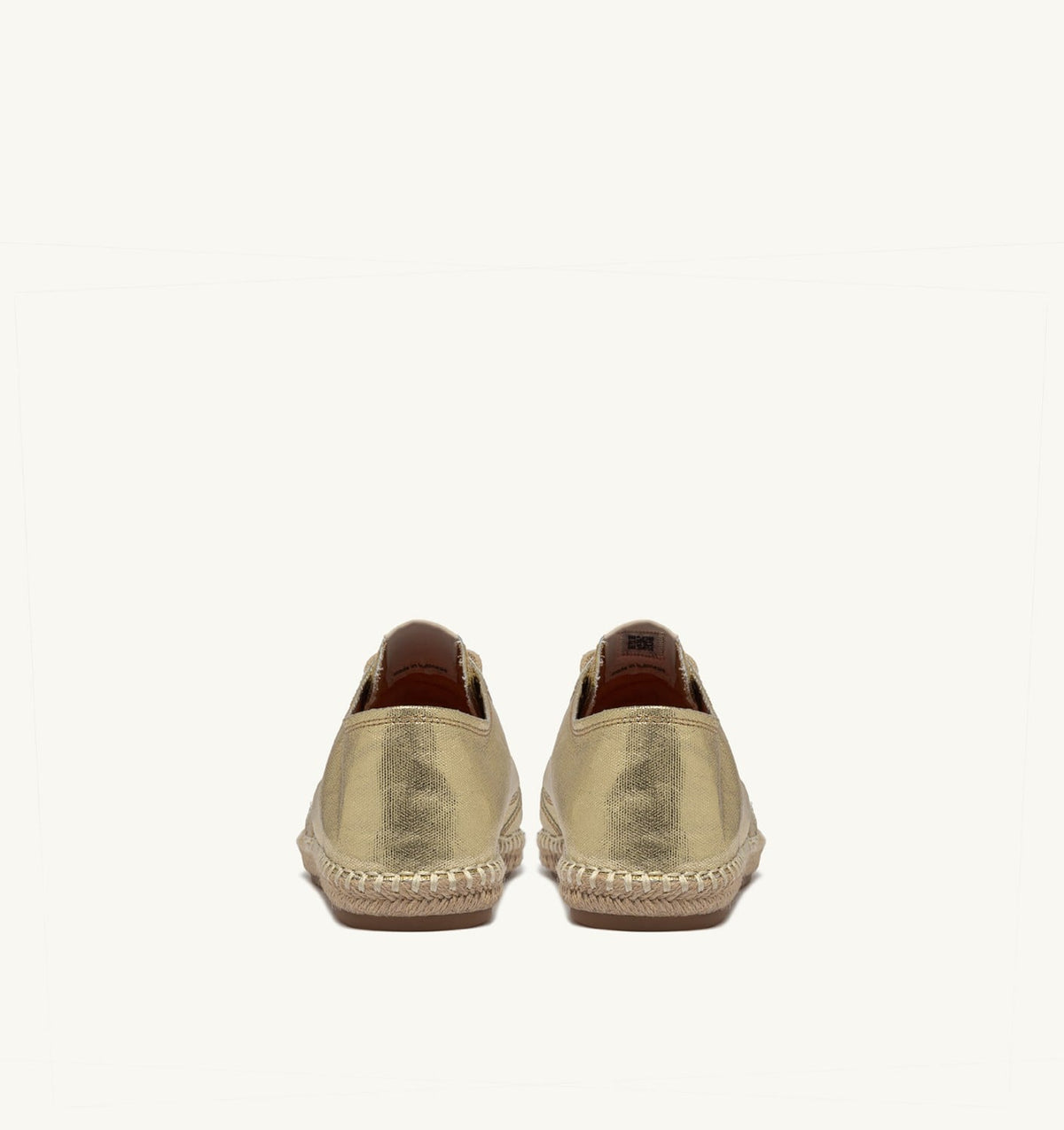 AUTRY SANDY ESPADRILLES IN GOLD CANVAS
