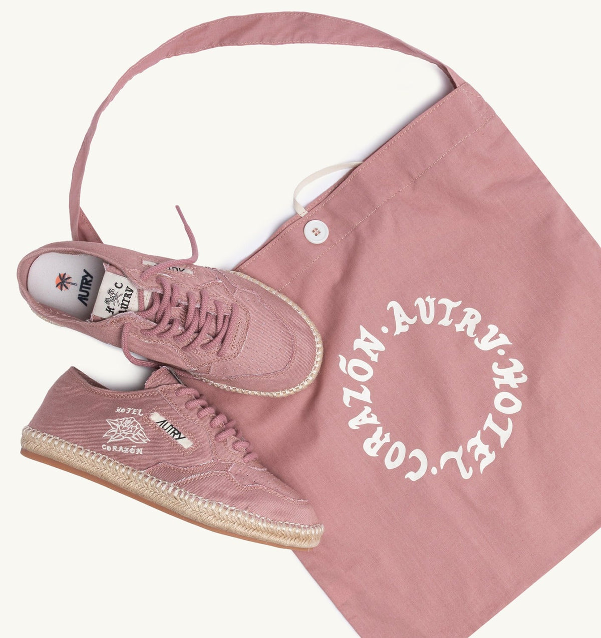 AUTRY 'HOTEL CORAZÓN' SANDY IN ASH ROSE CANVAS