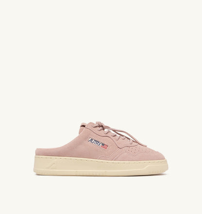 AUTRY MEDALIST MULE SNEAKERS IN SILK SUEDE