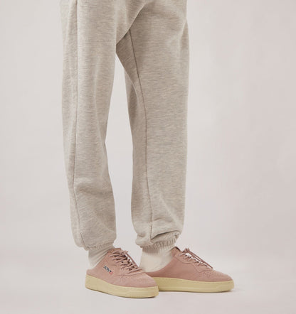 AUTRY MEDALIST MULE SNEAKERS IN SILK SUEDE