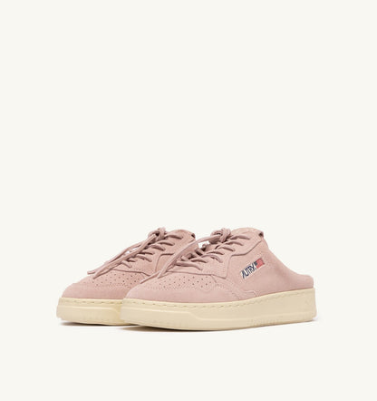 AUTRY MEDALIST MULE SNEAKERS IN SILK SUEDE