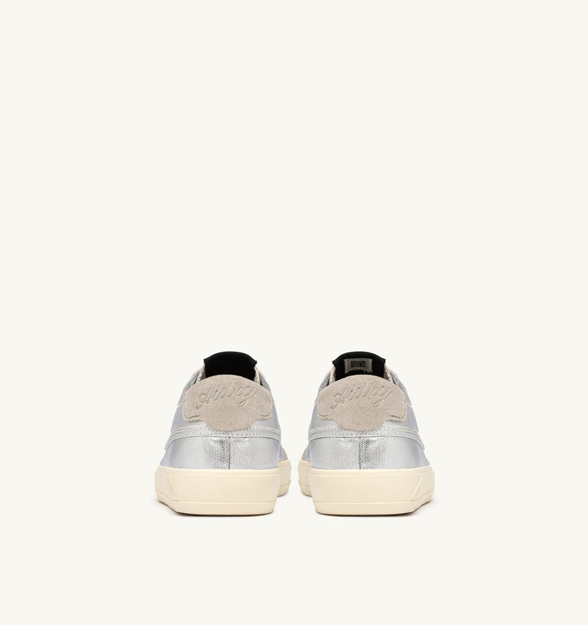 AUTRY WINDSCAPE LOW SNEAKERS IN SILVER CANVAS