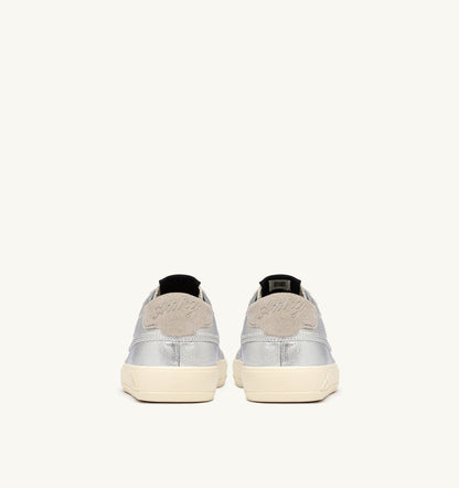 AUTRY WINDSCAPE LOW SNEAKERS IN SILVER CANVAS
