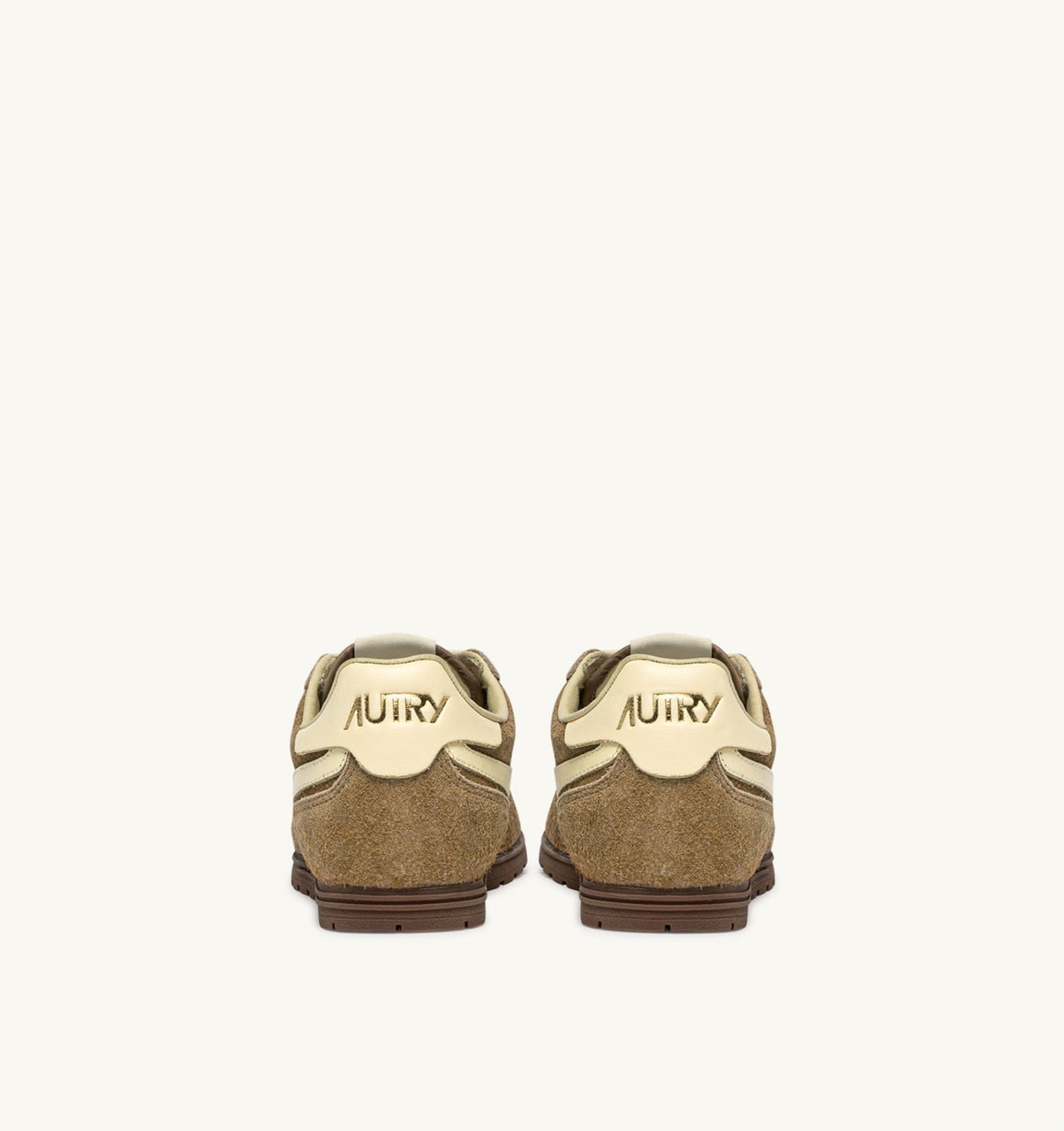 AUTRY WINDSPIN SNEAKERS IN COURO AND RUTABAGA SUEDE AND LEATHER