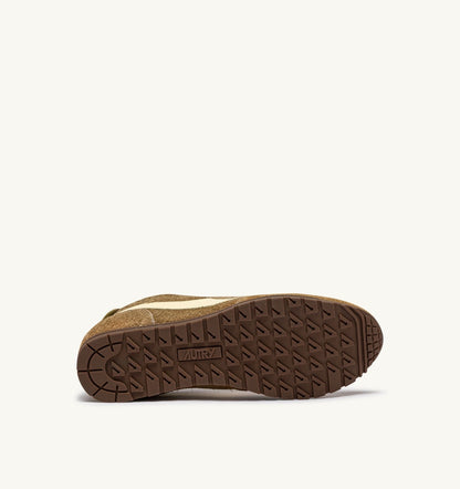 AUTRY WINDSPIN SNEAKERS IN COURO AND RUTABAGA SUEDE AND LEATHER