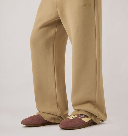 AUTRY WINDSPIN SNEAKERS IN CHIANTI AND RUTABAGA SUEDE AND LEATHER