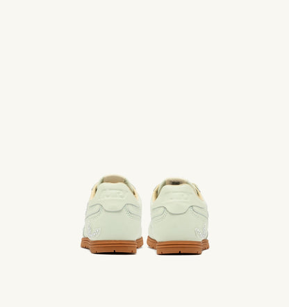 AUTRY WINDSPIN SNEAKERS IN BONE WHITE LEATHER WITH DECORATIONS