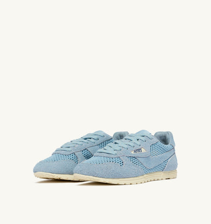 AUTRY WINDSPIN SNEAKERS IN PORTOFINO MESH AND SUEDE