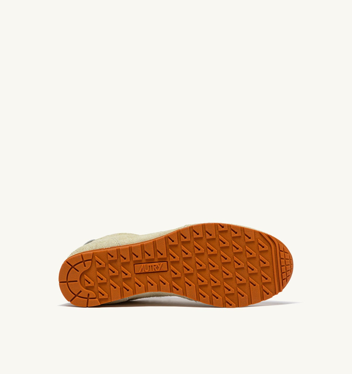AUTRY SNEAKERS WINDSPIN IN BUTTER WHITE SUEDE