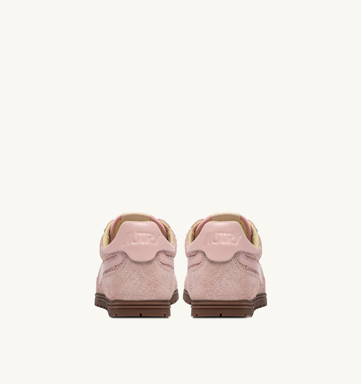 AUTRY WINDSPIN SNEAKERS IN ROSEMARY SUEDE AND LEATHER