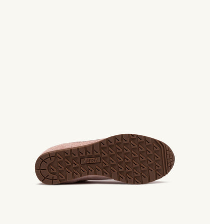 AUTRY WINDSPIN SNEAKERS IN ROSEMARY SUEDE AND LEATHER