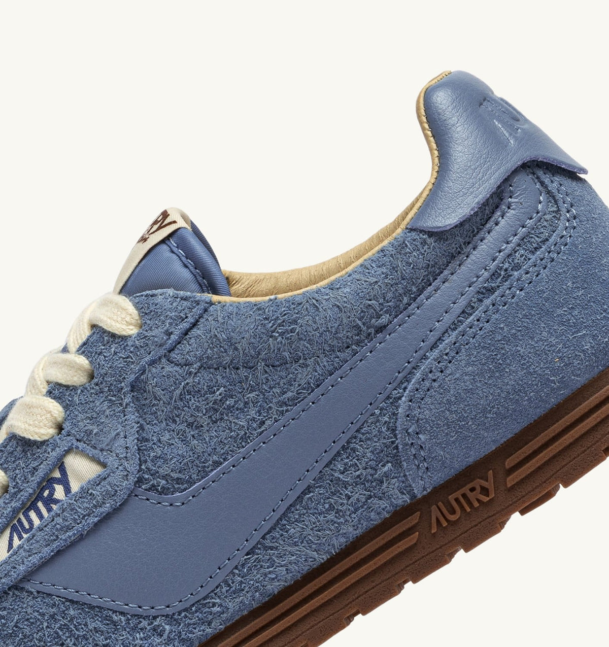 AUTRY WINDSPIN SNEAKERS IN STREET SUEDE AND LEATHER