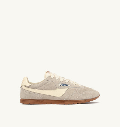 AUTRY SNEAKERS WINDSPIN IN SUEDE AND LEATHER COLOR WIFE AND RUTABAGA