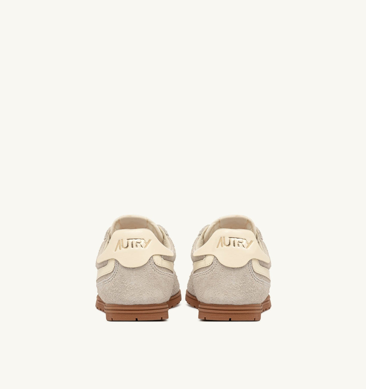 AUTRY SNEAKERS WINDSPIN IN SUEDE AND LEATHER COLOR WIFE AND RUTABAGA