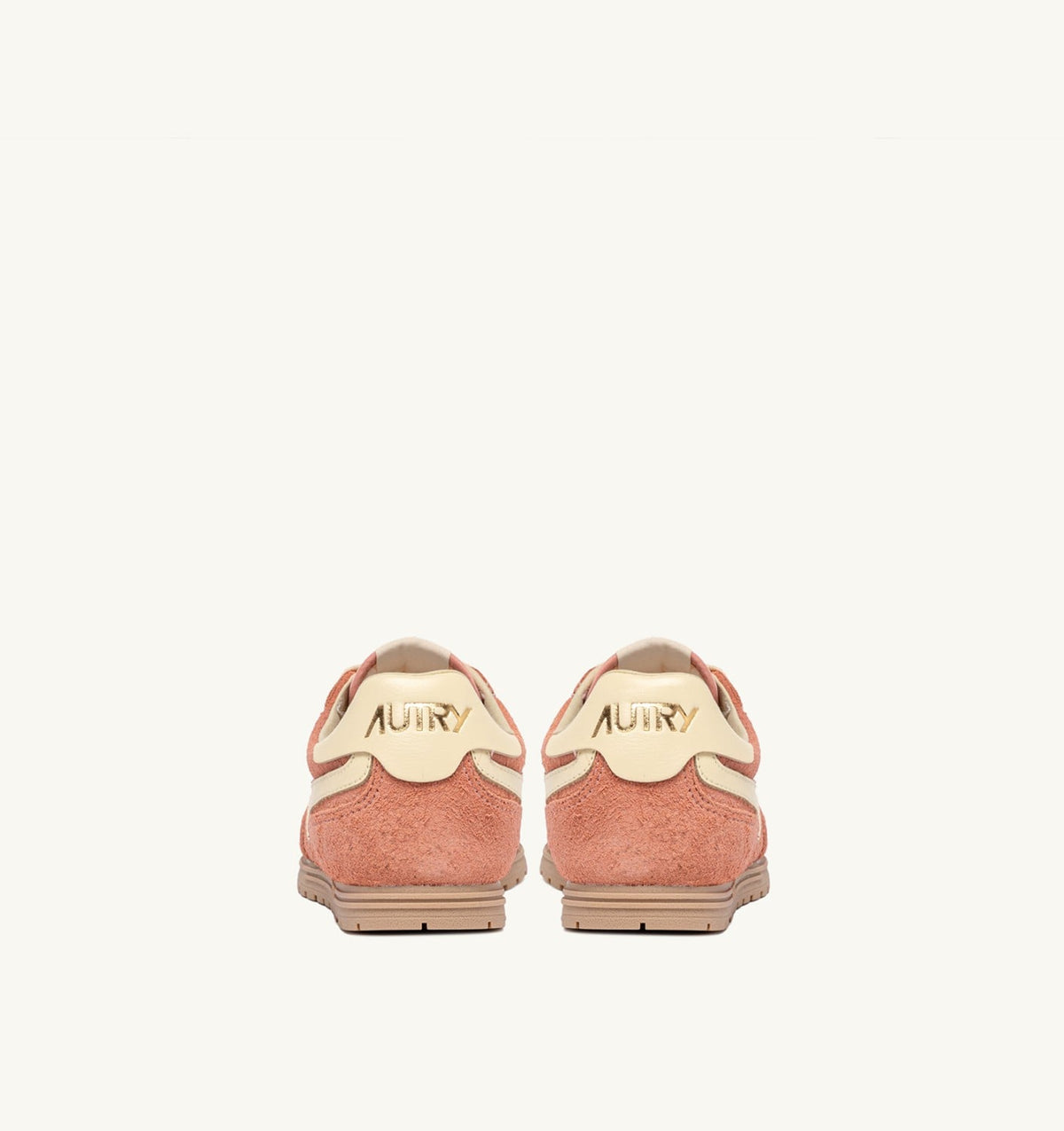 AUTRY SNEAKERS WINDSPIN IN SUEDE AND LEATHER COLOR DAMASK AND RUTABAGA