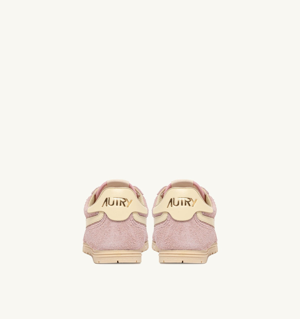 AUTRY SNEAKERS WINDSPIN IN SUEDE AND LEATHER COLOR ROSEMARY AND RUTABAGA