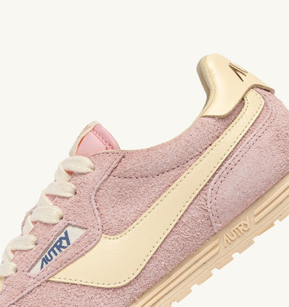 AUTRY SNEAKERS WINDSPIN IN SUEDE AND LEATHER COLOR ROSEMARY AND RUTABAGA