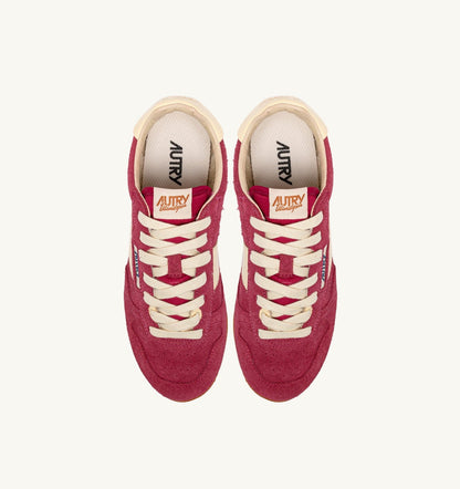 AUTRY SNEAKERS WINDSPIN IN SUEDE AND LEATHER COLOR CHEYENNE AND RUTABAGA