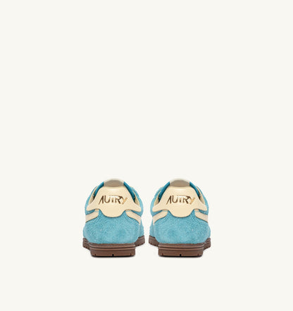 AUTRY SNEAKERS WINDSPIN IN SUEDE AND LEATHER COLOR KYOTO AND RUTABAGA