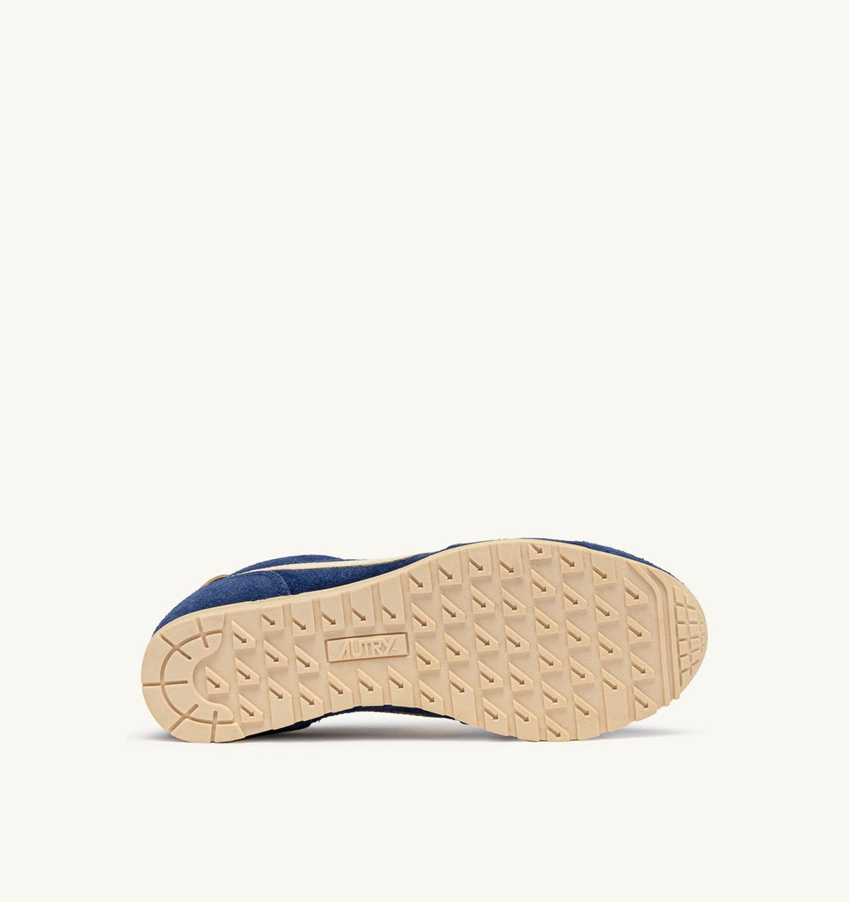 AUTRY SNEAKERS WINDSPIN IN SUEDE AND LEATHER COLOR INFINITO AND RUTABAGA