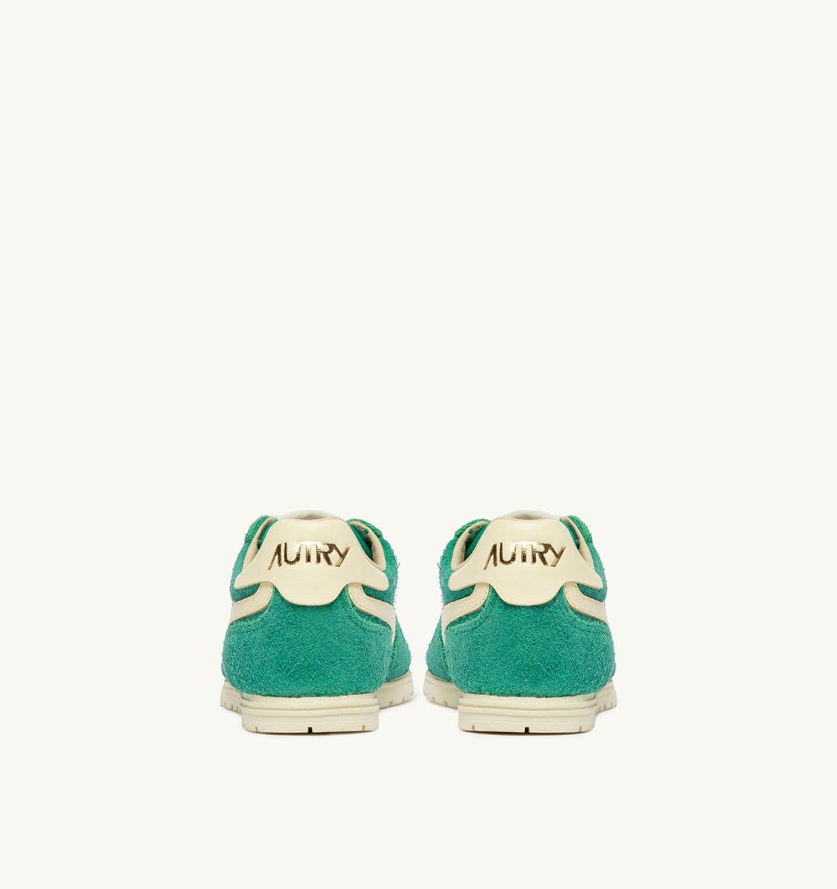 AUTRY WINDSPIN SNEAKERS IN EXCURSION AND RUTABAGA SUEDE AND LEATHER