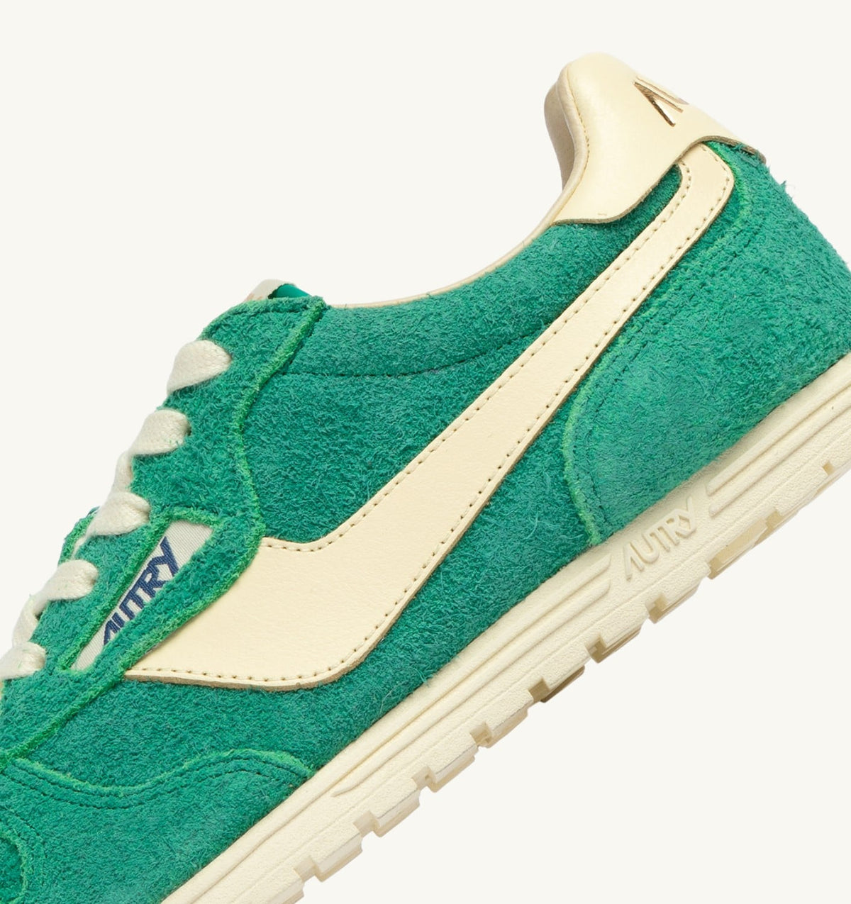 AUTRY WINDSPIN SNEAKERS IN EXCURSION AND RUTABAGA SUEDE AND LEATHER