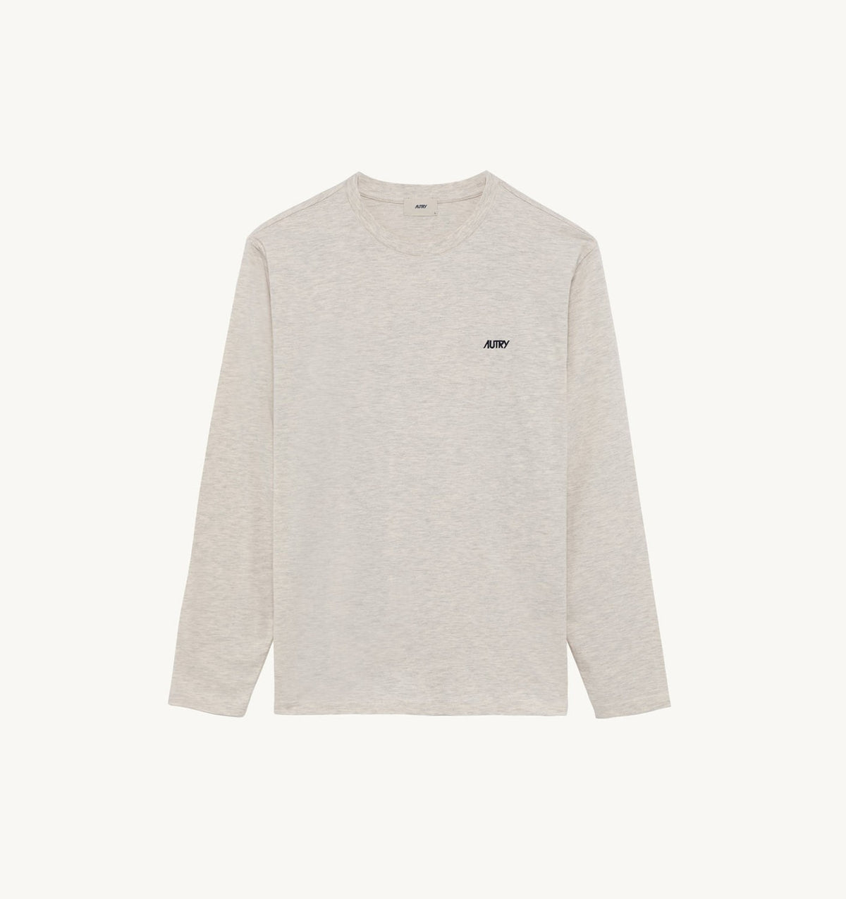 AUTRY LONG-SLEEVE EMBROIDERED LOGO TEE UNISEX