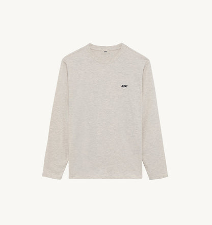 AUTRY LONG-SLEEVE EMBROIDERED LOGO TEE UNISEX