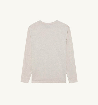 AUTRY LONG-SLEEVE EMBROIDERED LOGO TEE UNISEX