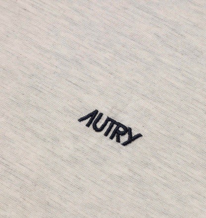 AUTRY LONG-SLEEVE EMBROIDERED LOGO TEE UNISEX