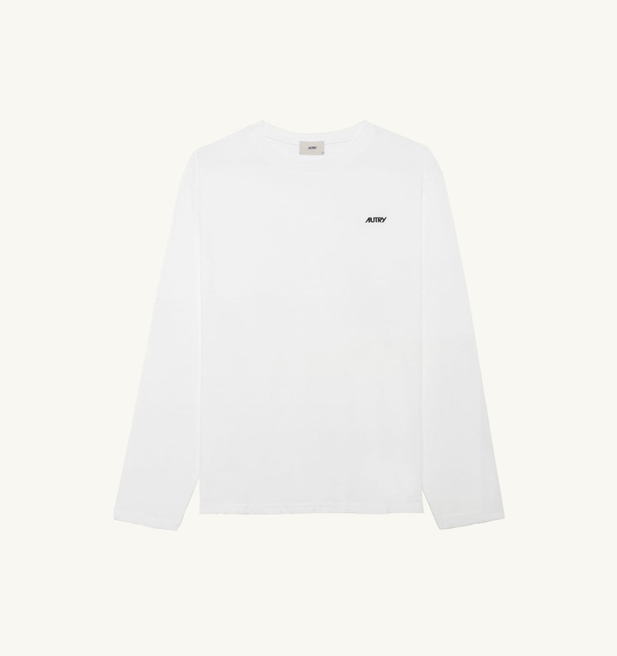 AUTRY LONG-SLEEVE EMBROIDERED LOGO TEE UNISEX