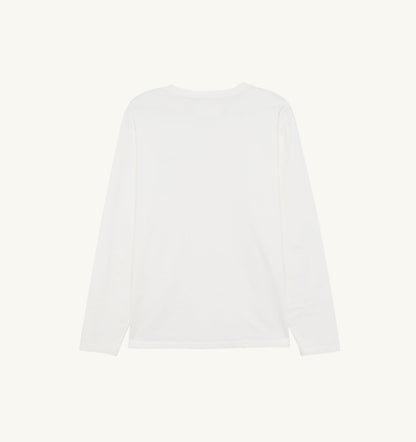AUTRY LONG-SLEEVE EMBROIDERED LOGO TEE UNISEX