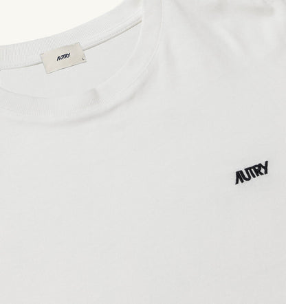 AUTRY LONG-SLEEVE EMBROIDERED LOGO TEE UNISEX