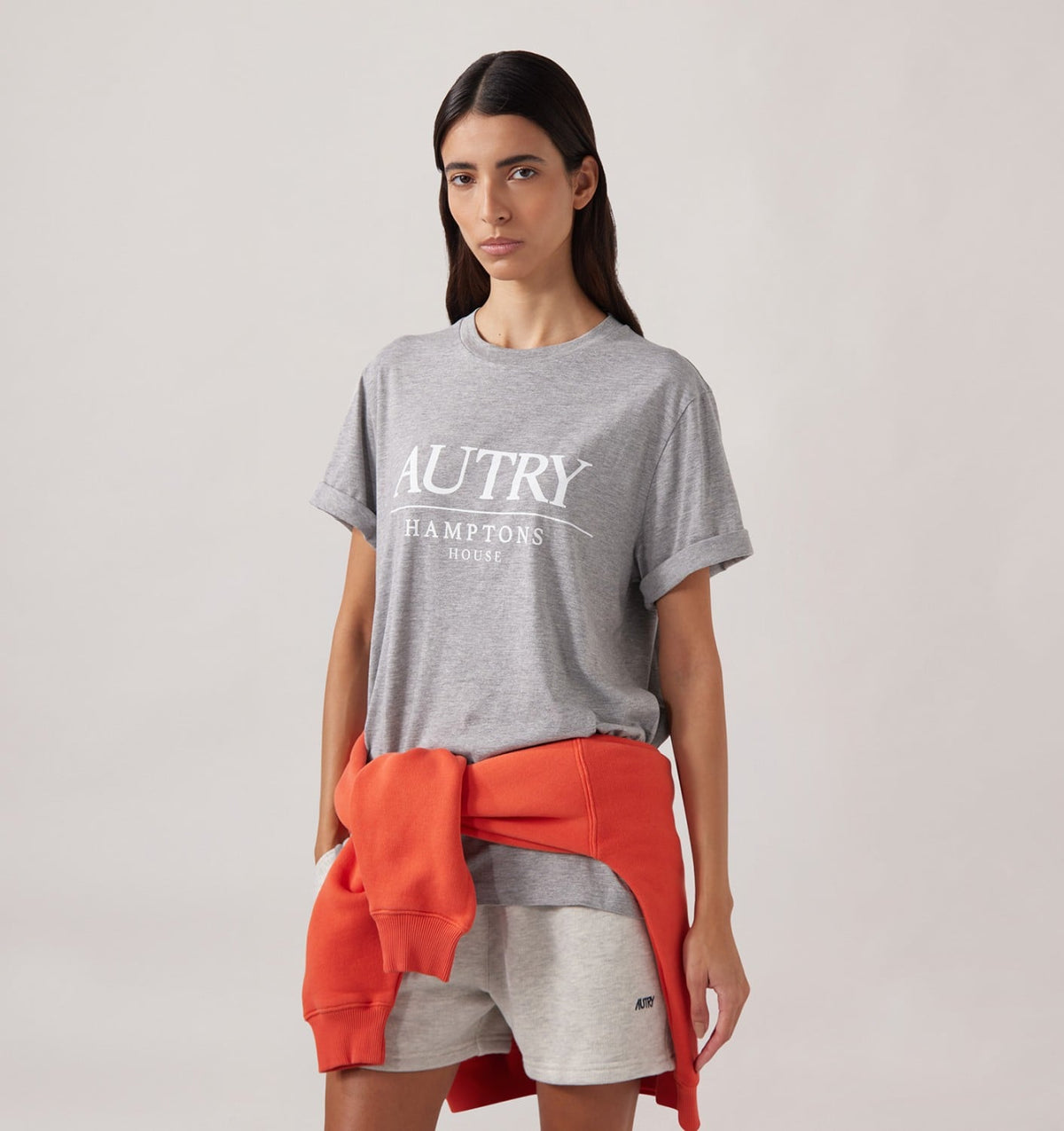 AUTRY HAMPTONS HOUSE LOGO TEE WOMAM