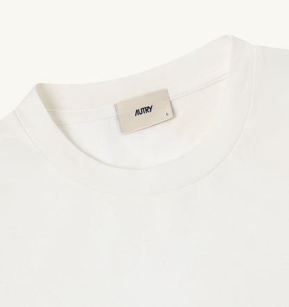 AUTRY DOUBLE LOGO TEE WOMAM