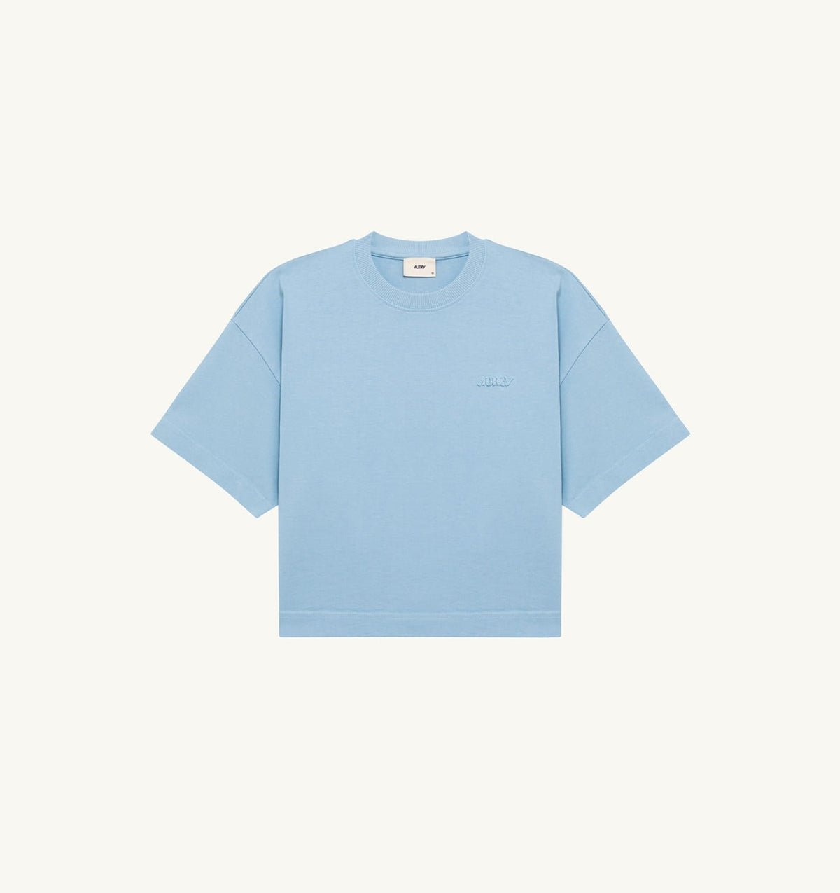 AUTRY TONAL LOGO BOXY TEE WOMAN