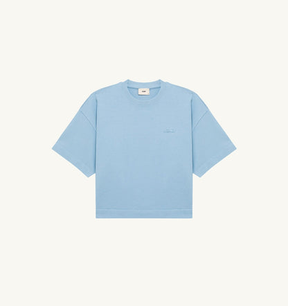 AUTRY TONAL LOGO BOXY TEE WOMAN