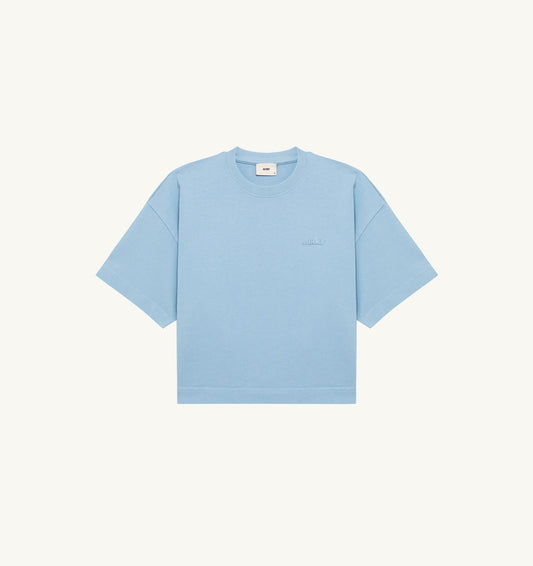 AUTRY TONAL LOGO BOXY TEE WOMAN