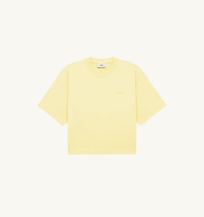 AUTRY TONAL LOGO BOXY TEE WOMAN