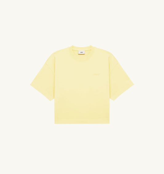 AUTRY TONAL LOGO BOXY TEE WOMAN