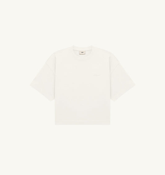 AUTRY TONAL LOGO BOXY TEE WOMAN