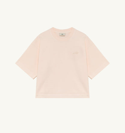 AUTRY TONAL LOGO BOXY TEE WOMAN