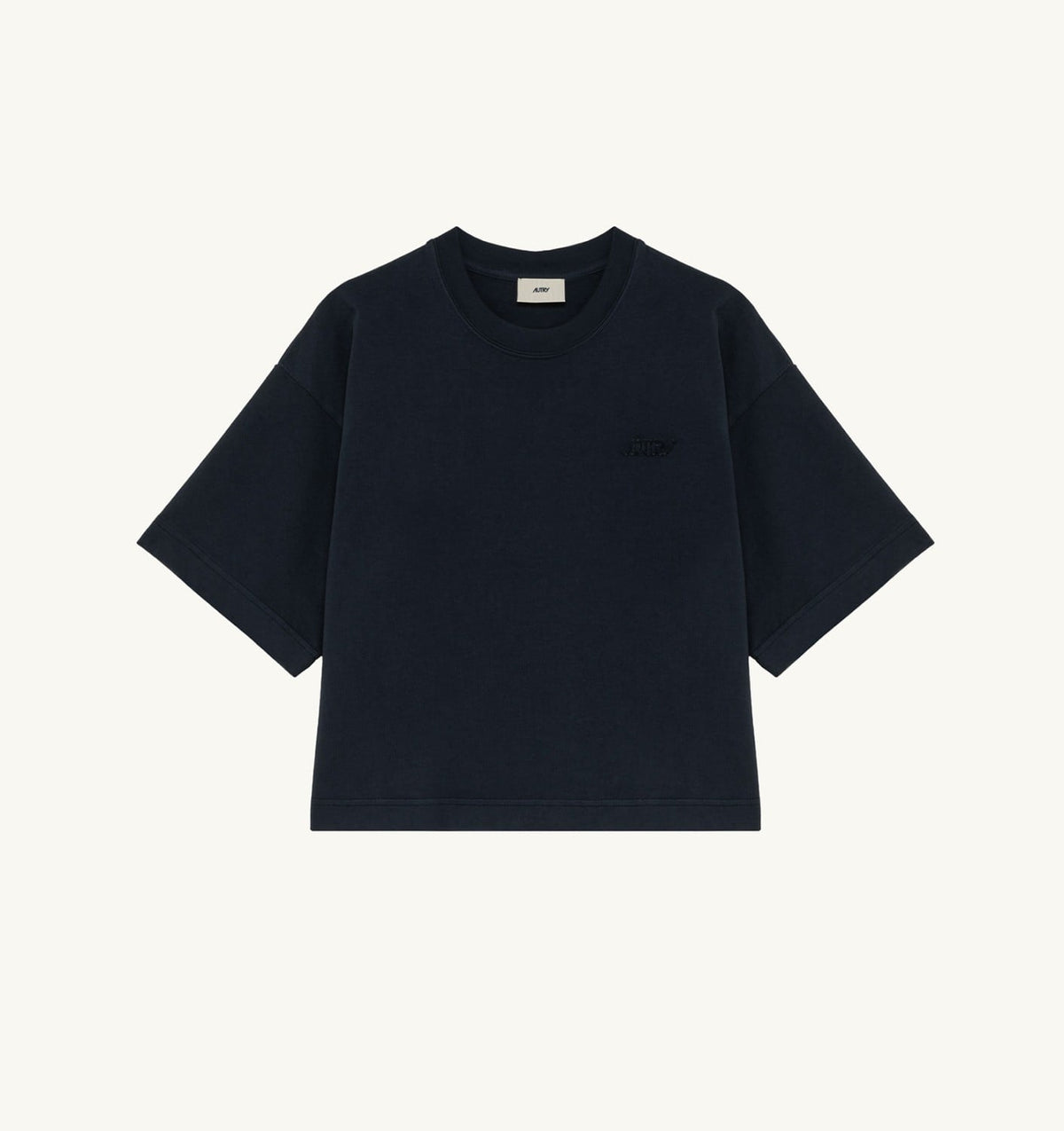 AUTRY TONAL LOGO BOXY TEE WOMAN