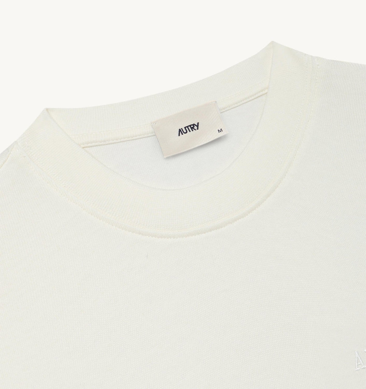 AUTRY T-SHIRT WITH TONAL LOGO UNISEX