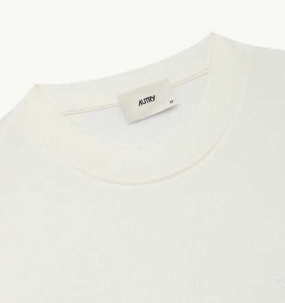 AUTRY T-SHIRT WITH TONAL LOGO UNISEX