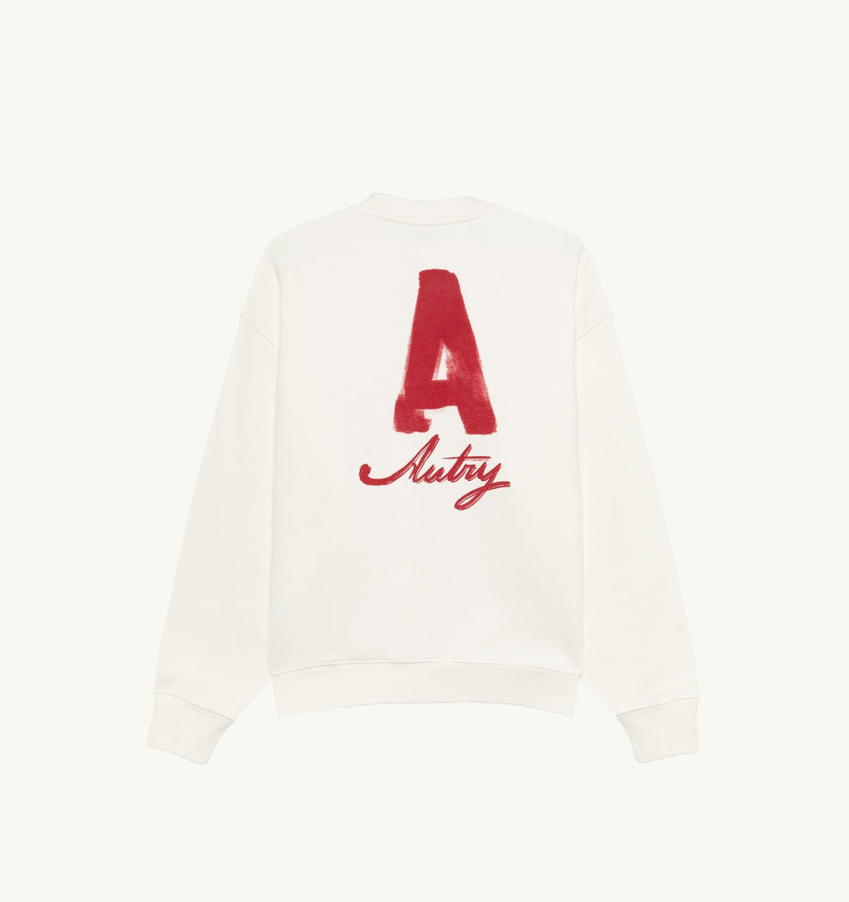 AUTRY HERITAGE SWEATSHIRT WITH WASHED EFFECT UNISEX