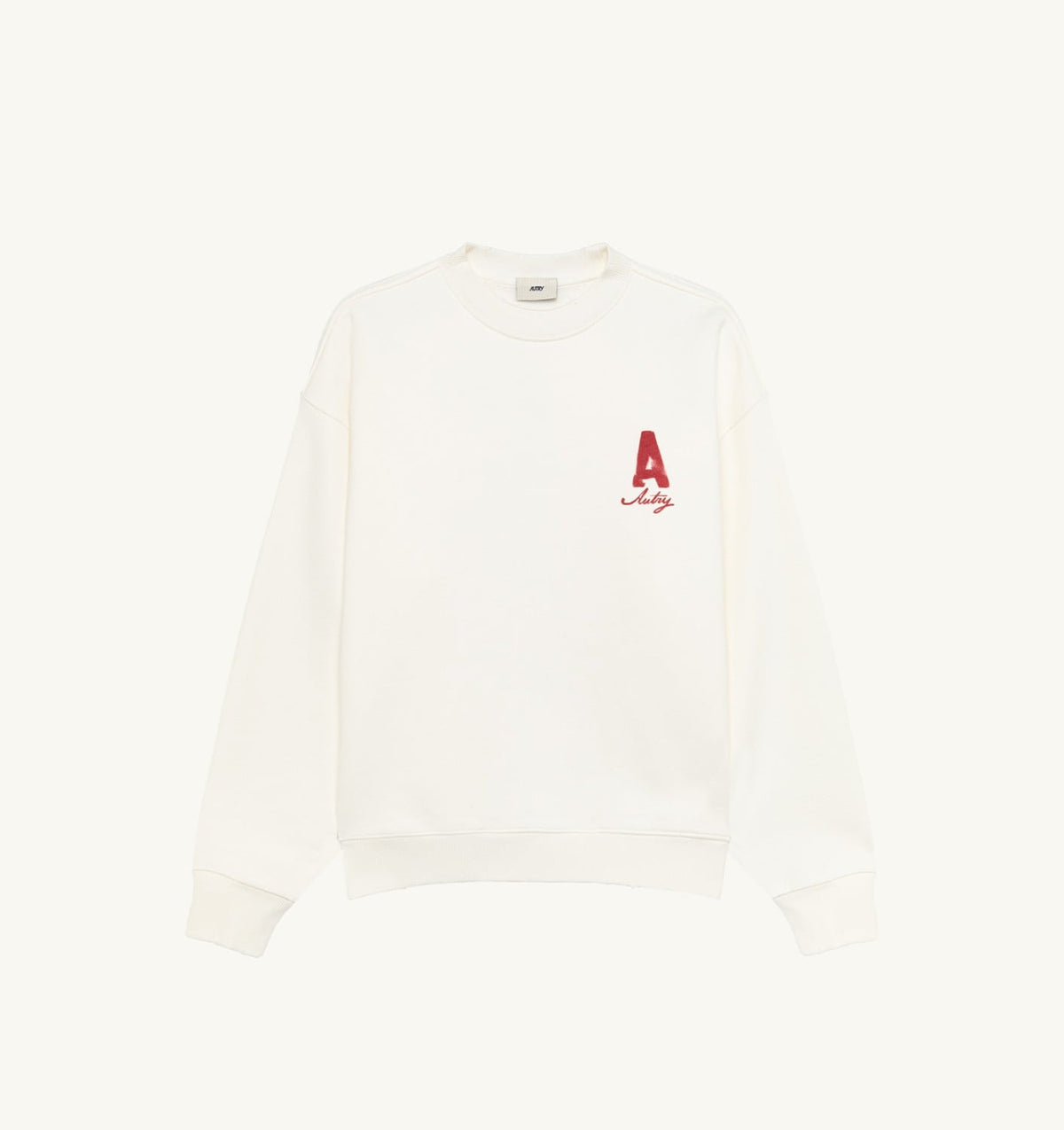 AUTRY HERITAGE SWEATSHIRT WITH WASHED EFFECT UNISEX