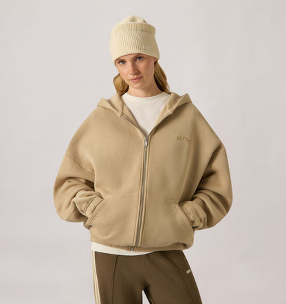 AUTRY UNISEX ZIP-UP HOODIE